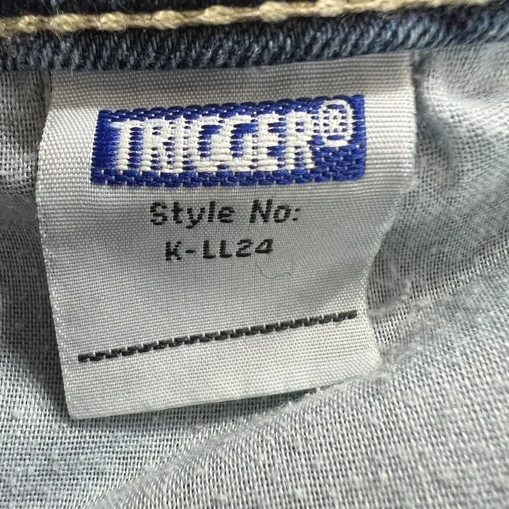 TRIGGER‎ Jeans Mens 34x31 Straight Leg Slim Fit Stretch Workwear Utility Casual